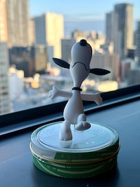 A view from the 19th floor room.