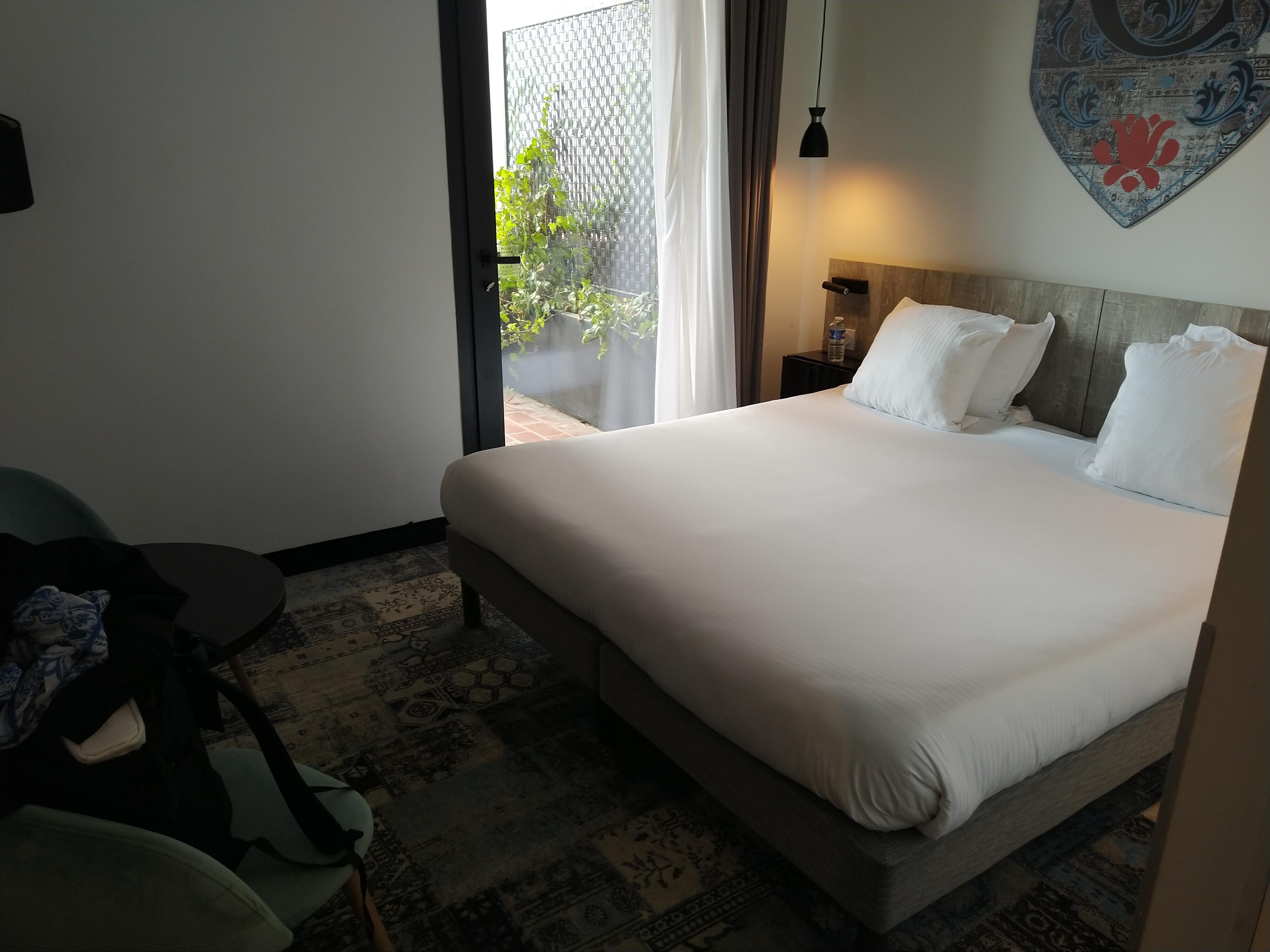 The bedroom