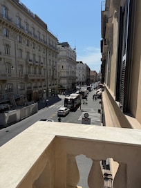 View from balcony