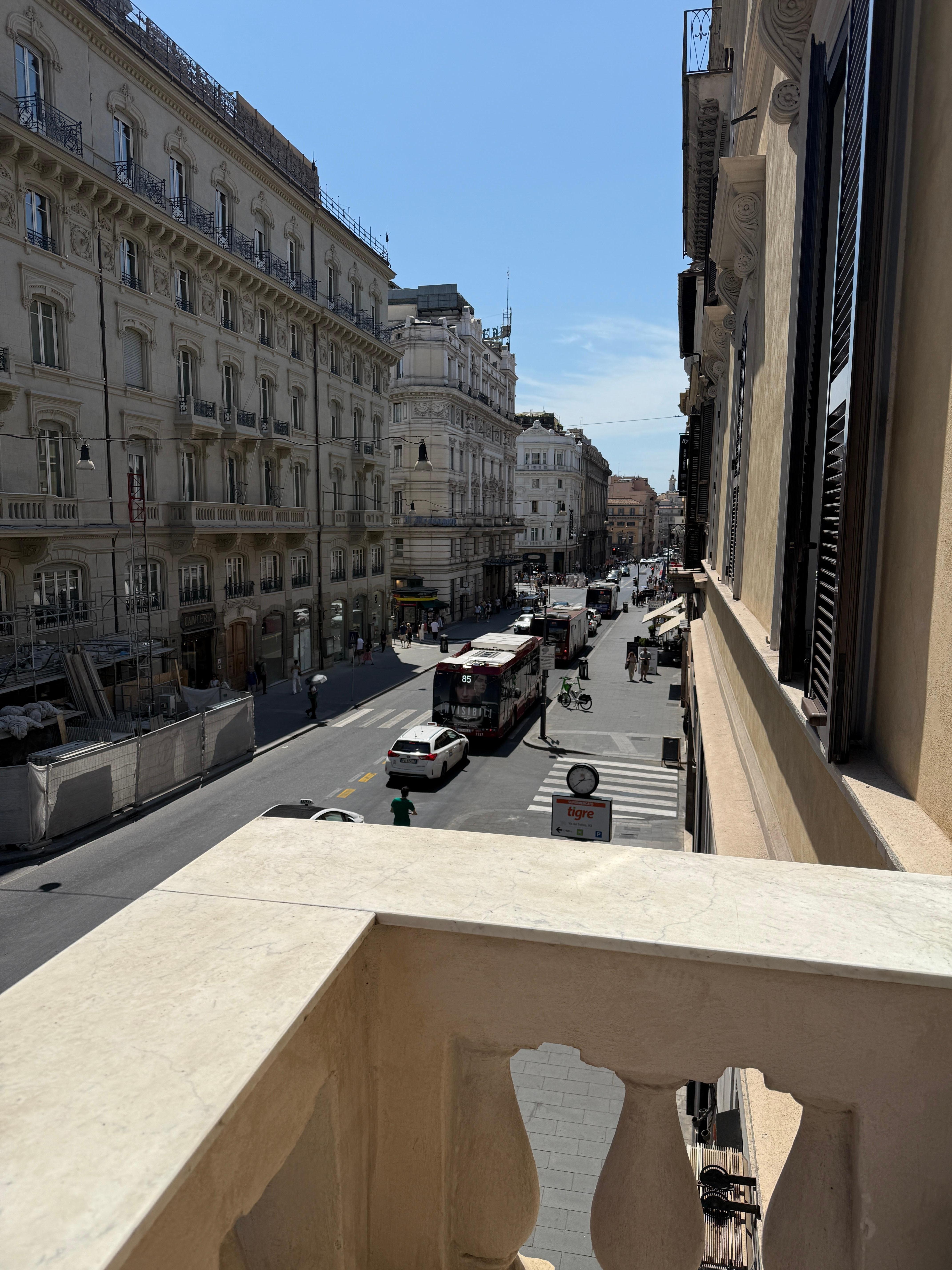 View from balcony