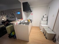 キッチン最高。炊飯器もあればなお最高だと思いました。