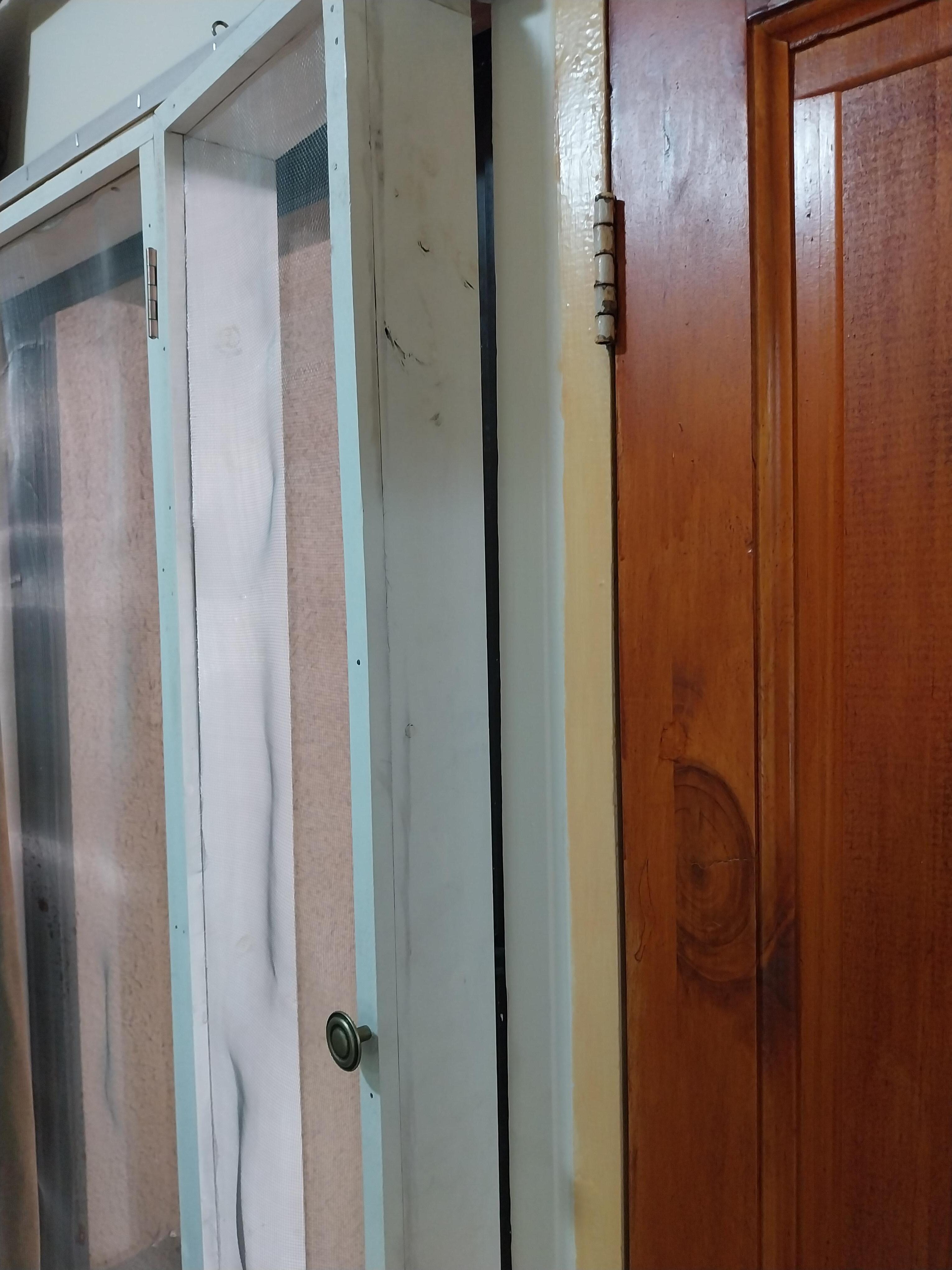 Estos mosquiteros no van a funcionar nunca. No son herméticos.