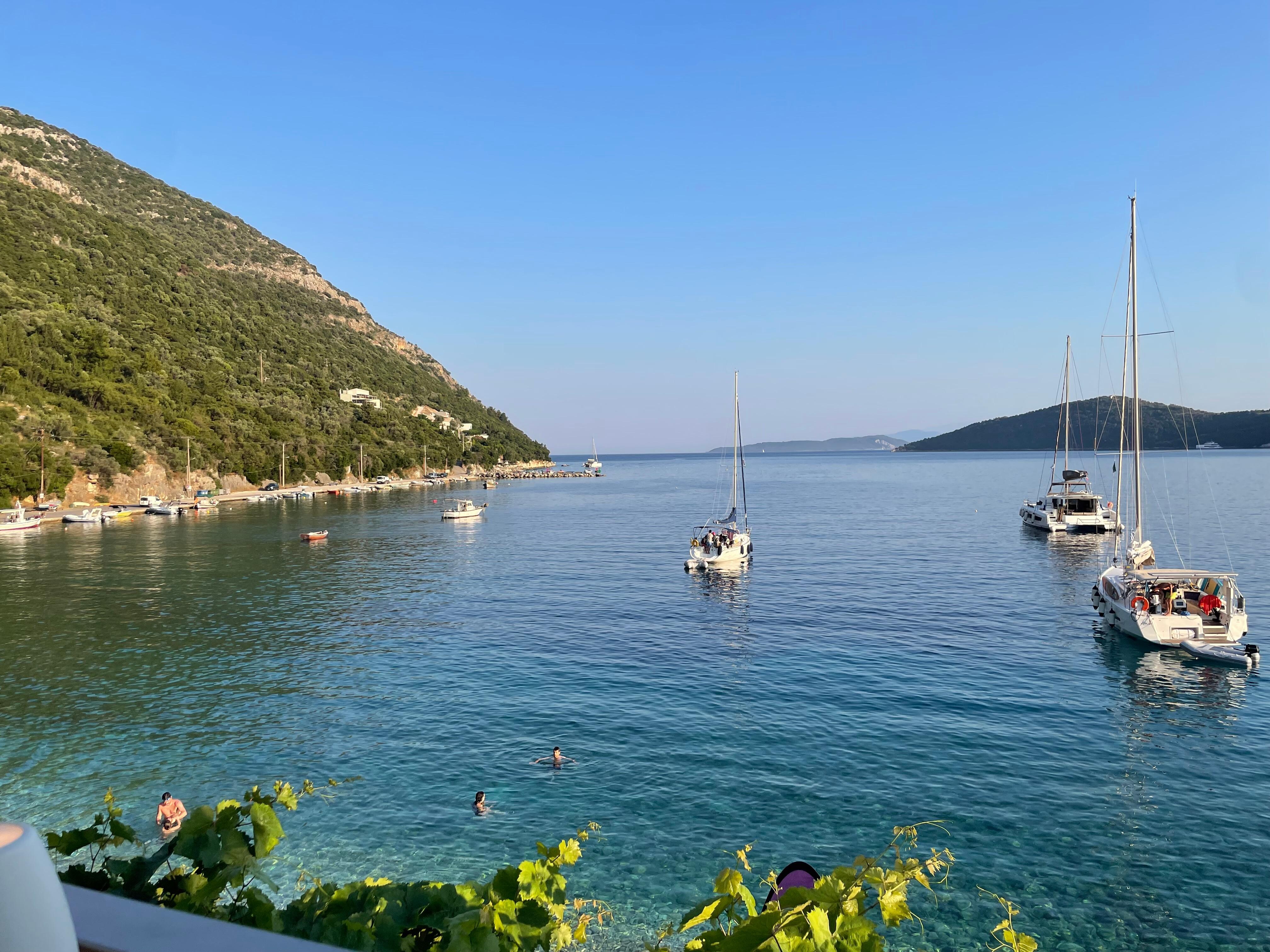 View from Taverna Zolithros