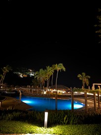 Main pool at night