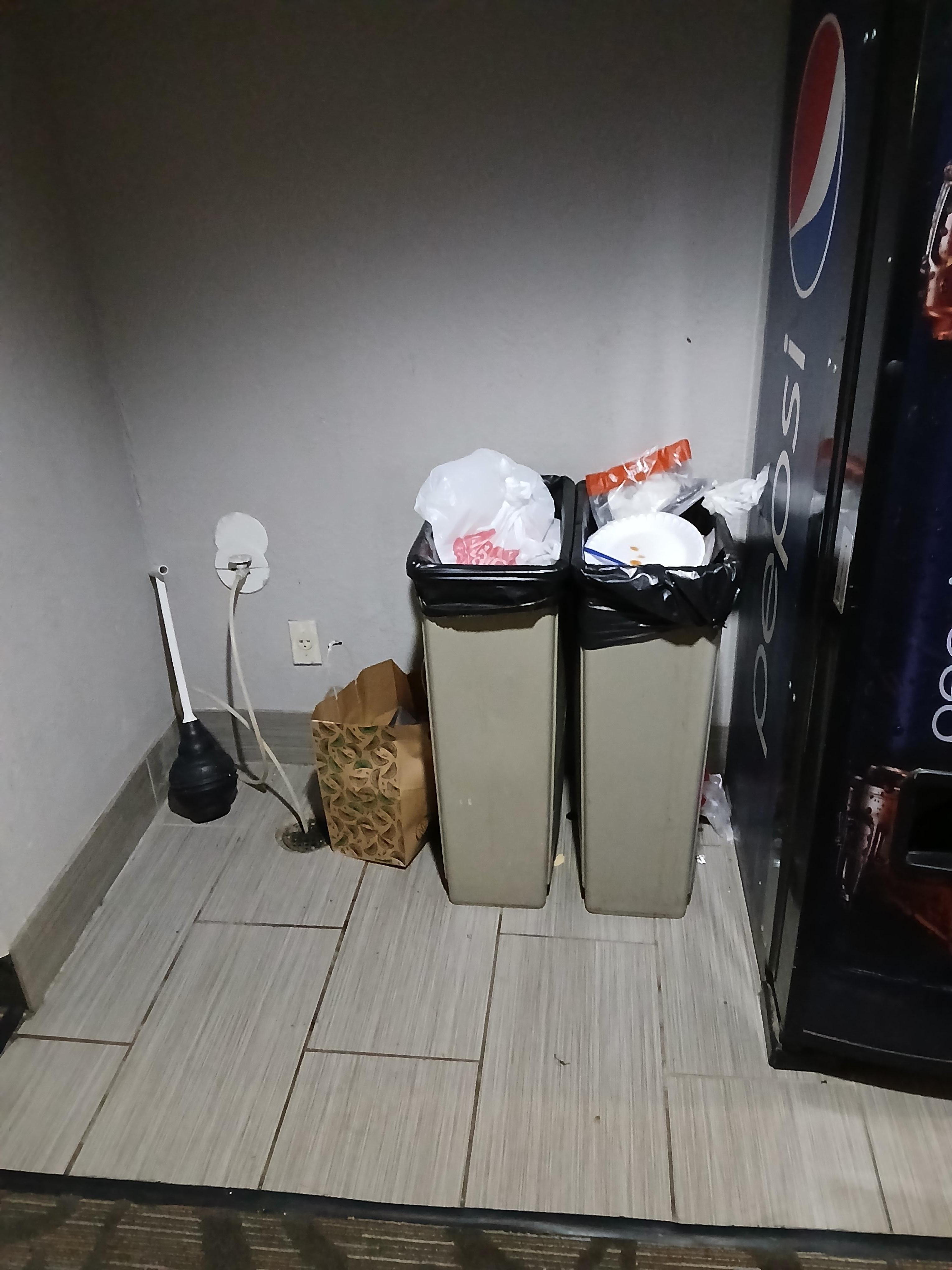 View off elevator