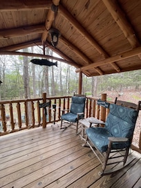 The back of the cabin