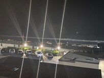 From the room evening light