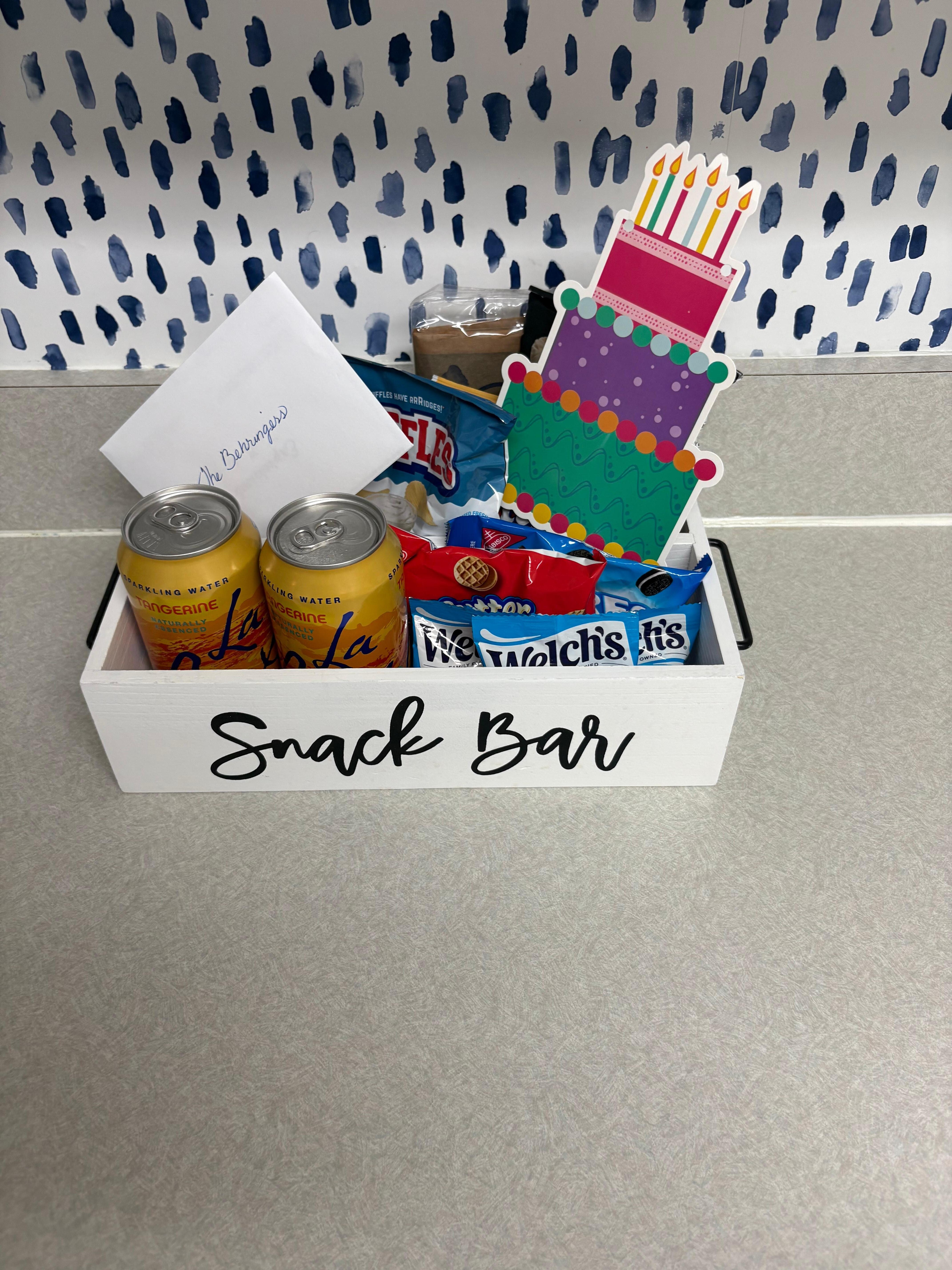Welcome snacks