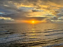 Sunrise from the balcony