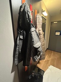 Lobby area… clean and no carpet!