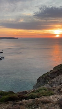 Sunset from the coastal walk. (15/20 mins from barn)