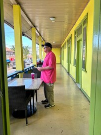 Great space to chill and people watxh