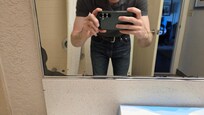 Bathroom mirror delaminating