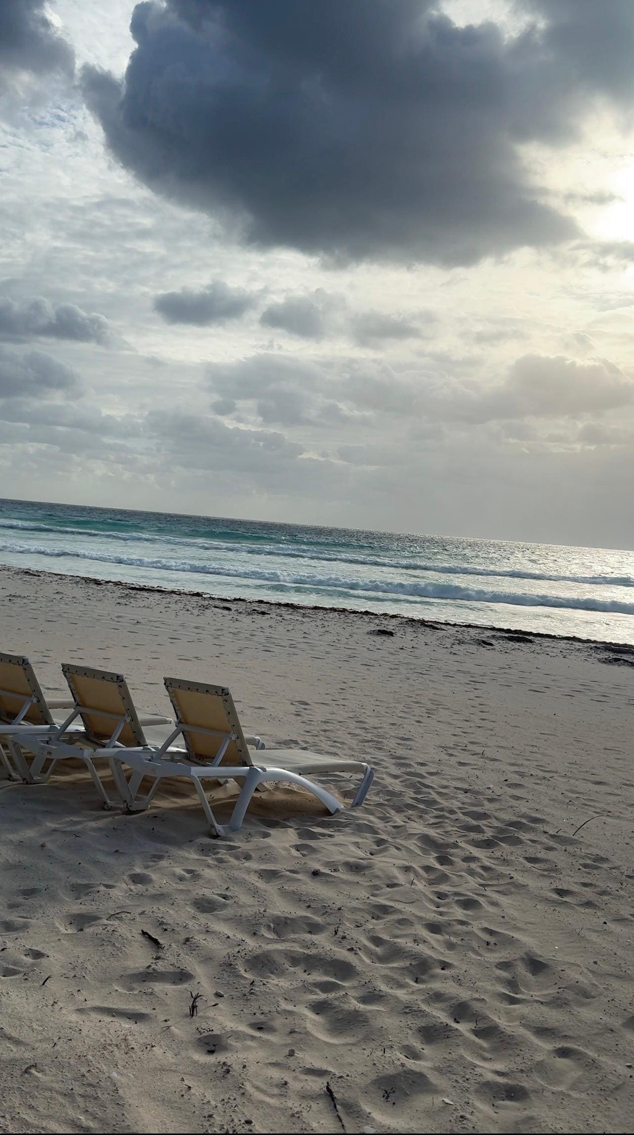 The beach area from the rresort