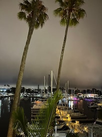 A nice marine layer at night created this beautiful night glow.