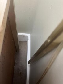 Mold beside bedroom table