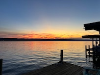 Sunset from dock