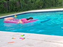 The pool was the best