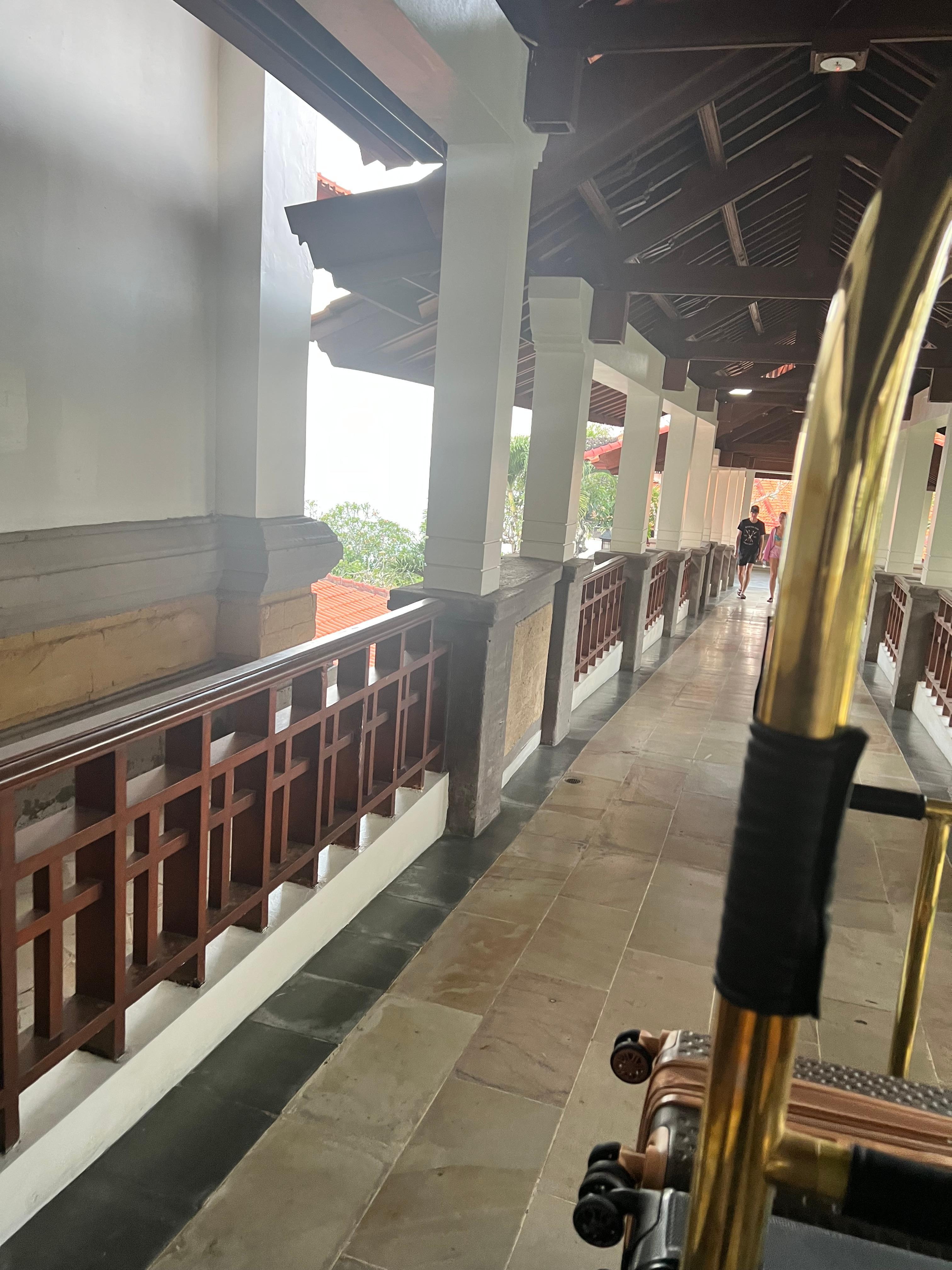 Bridge to Cliff tower