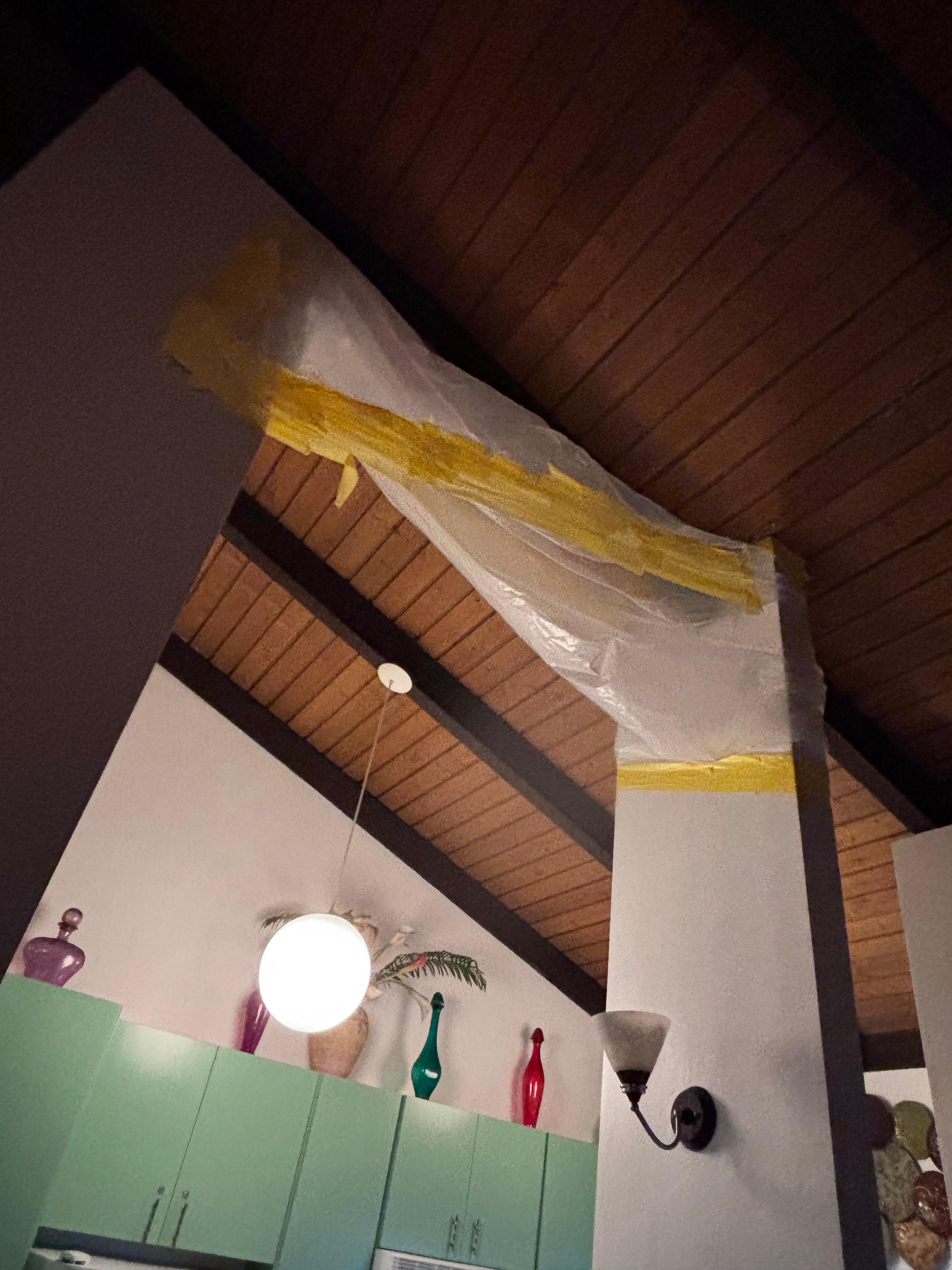 Plastic after staples 