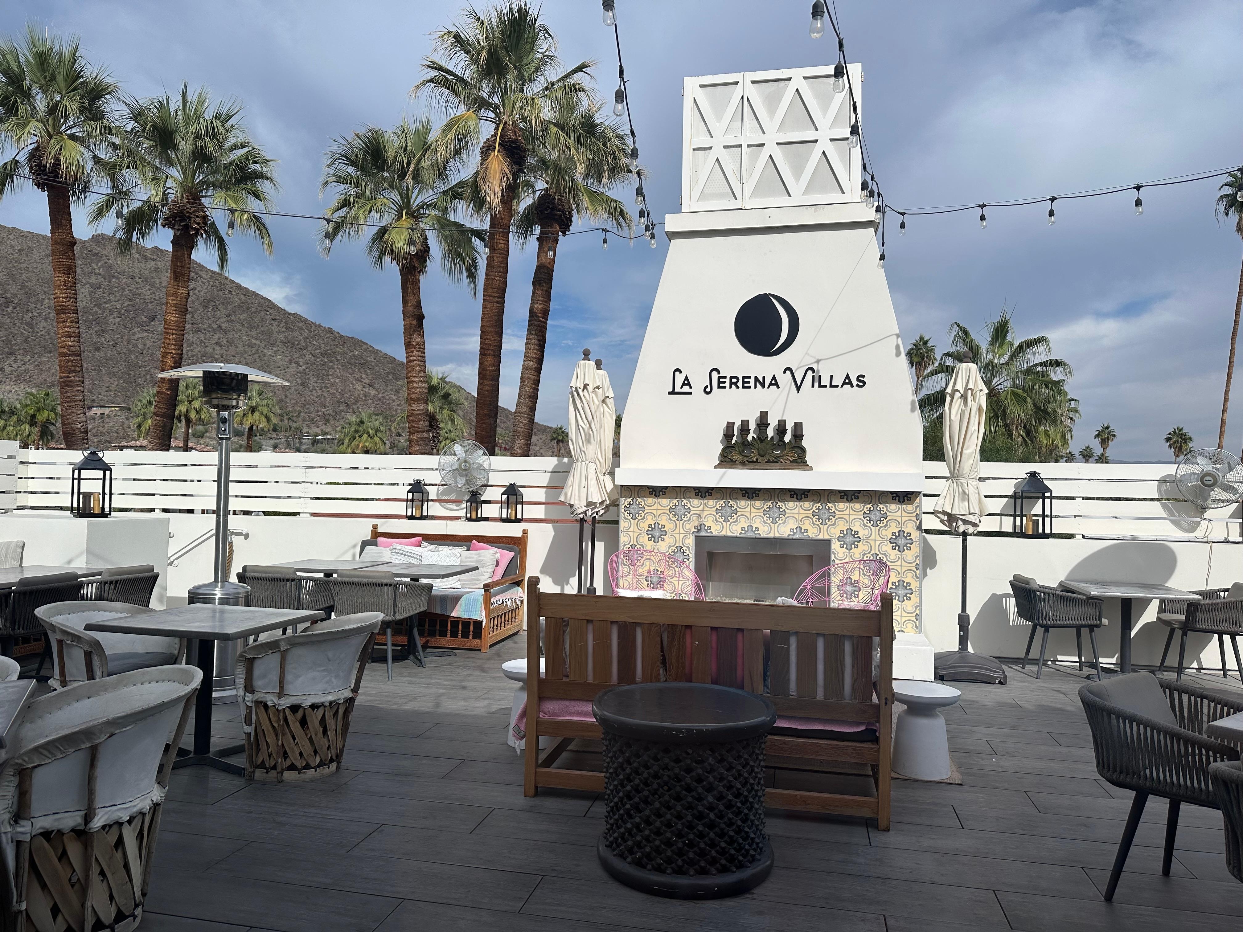 Rooftop bar area of  Azucar restaurant at La Serena Villas-Great View!