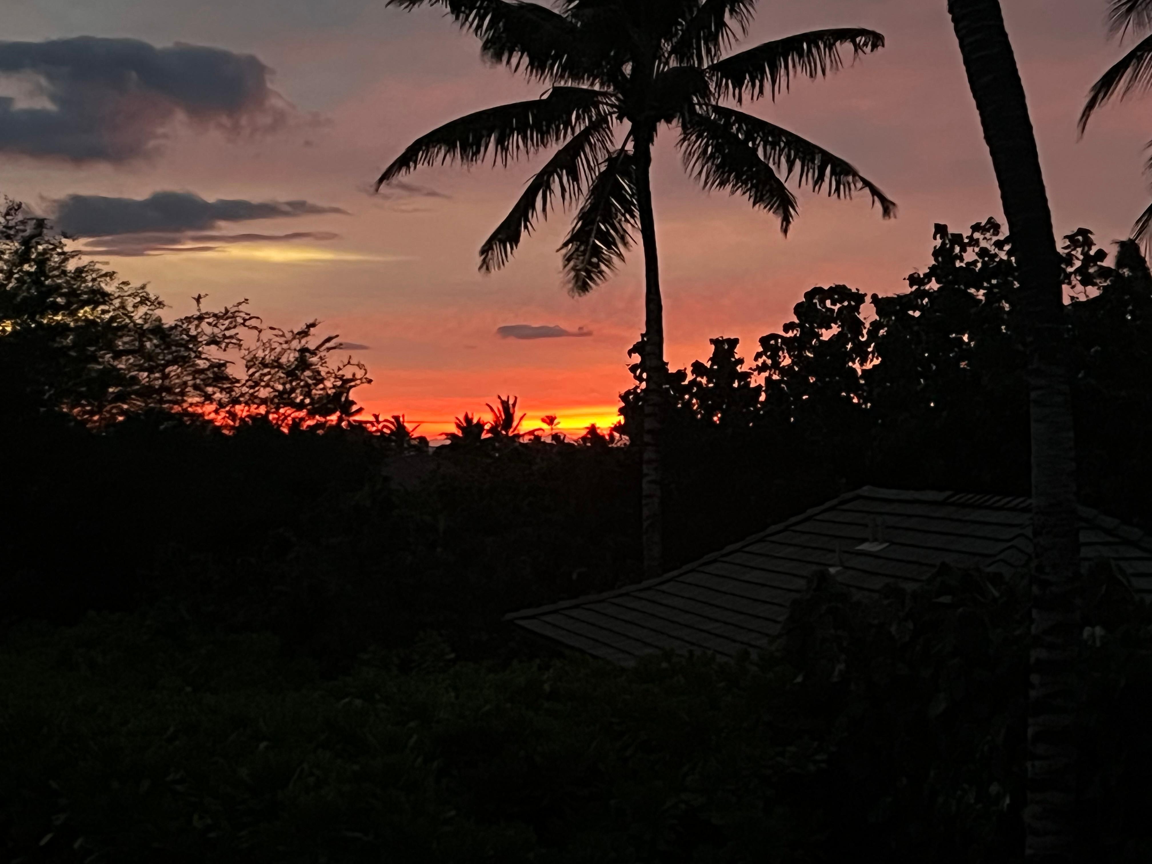 Great sunset views from the top Lanai