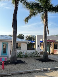 From the street