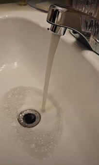 Black water after sitting for only 30 min