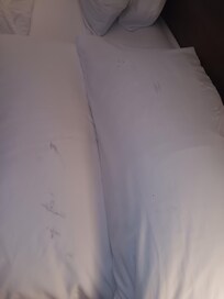 Black spots on the pillow cases