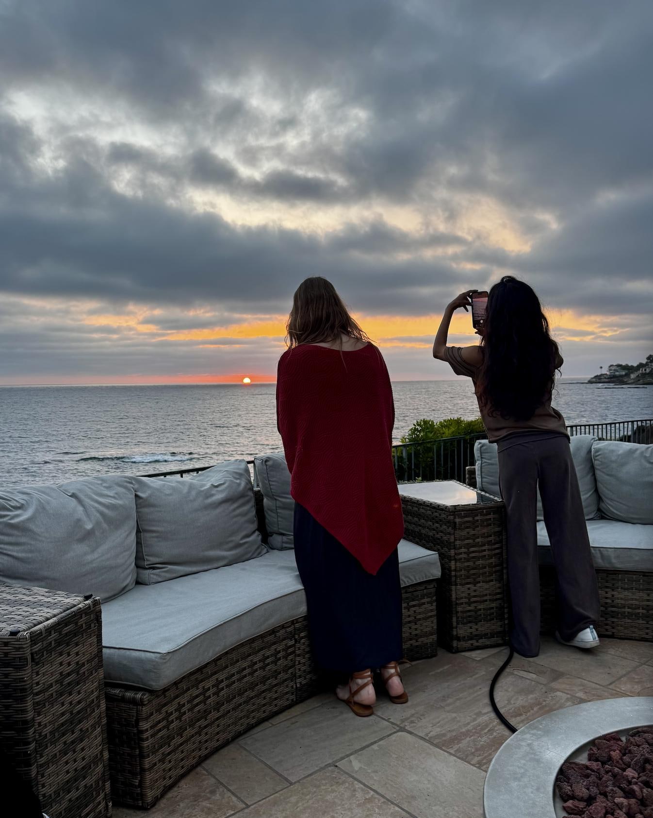 Nothing between you and the sunset