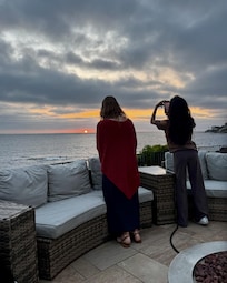 Nothing between you and the sunset