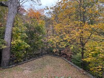 Patio facing the backyard.