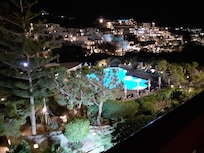Pool in the evening