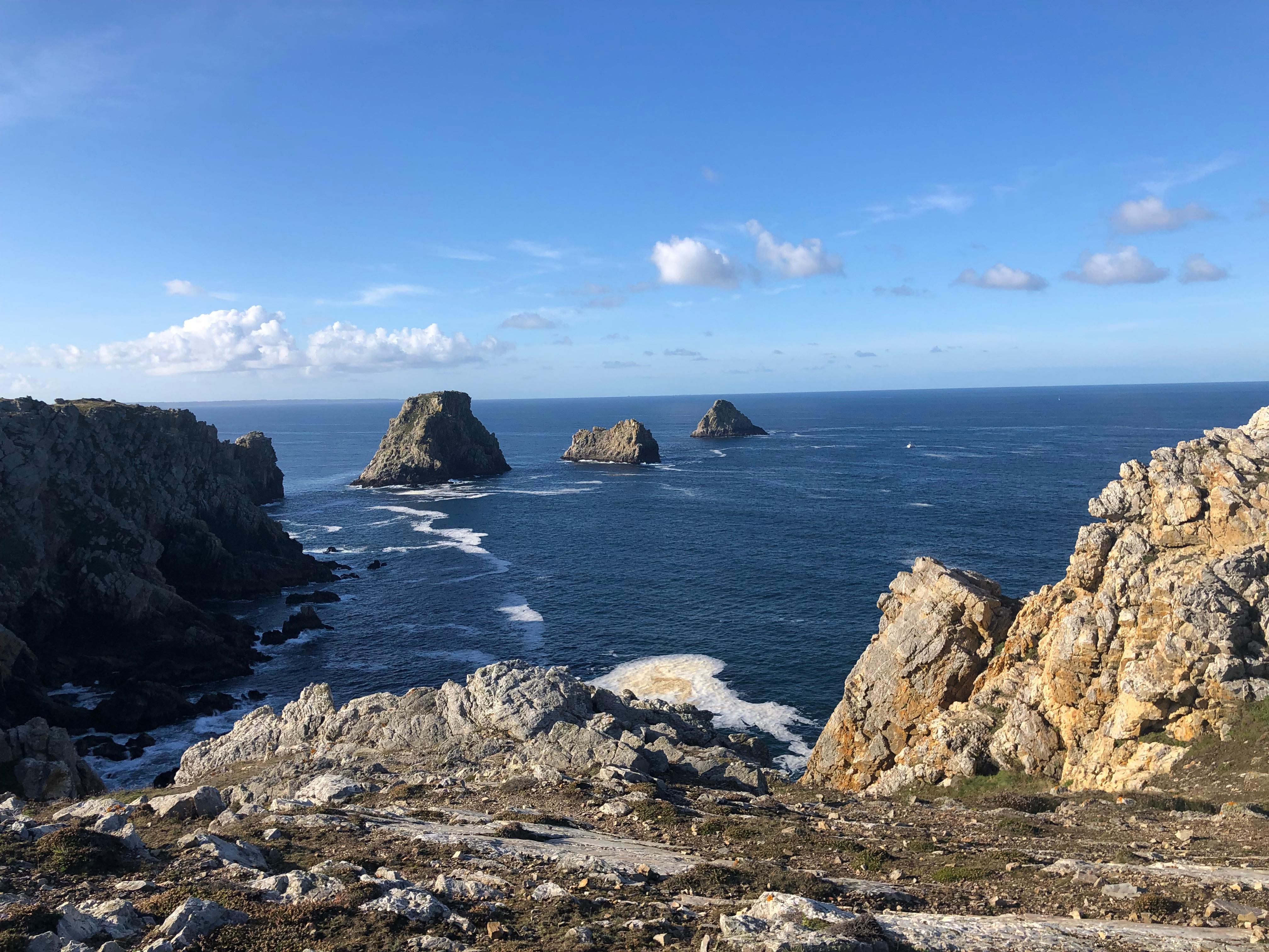 Les Tas de Pois à la pointe de Pen-Hir (Camaret)