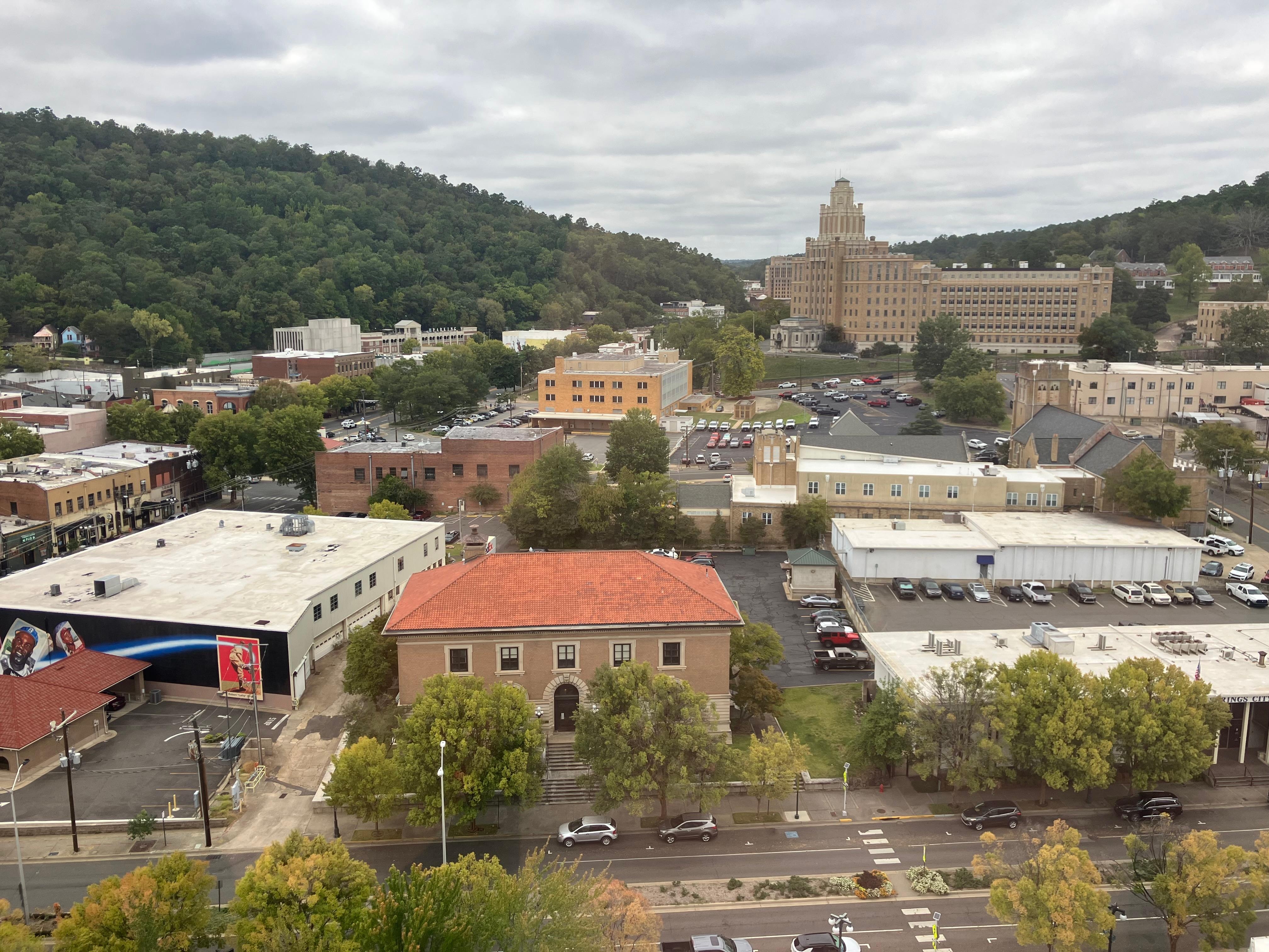 Our view from our room 