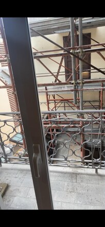 The view from our hotelroom.