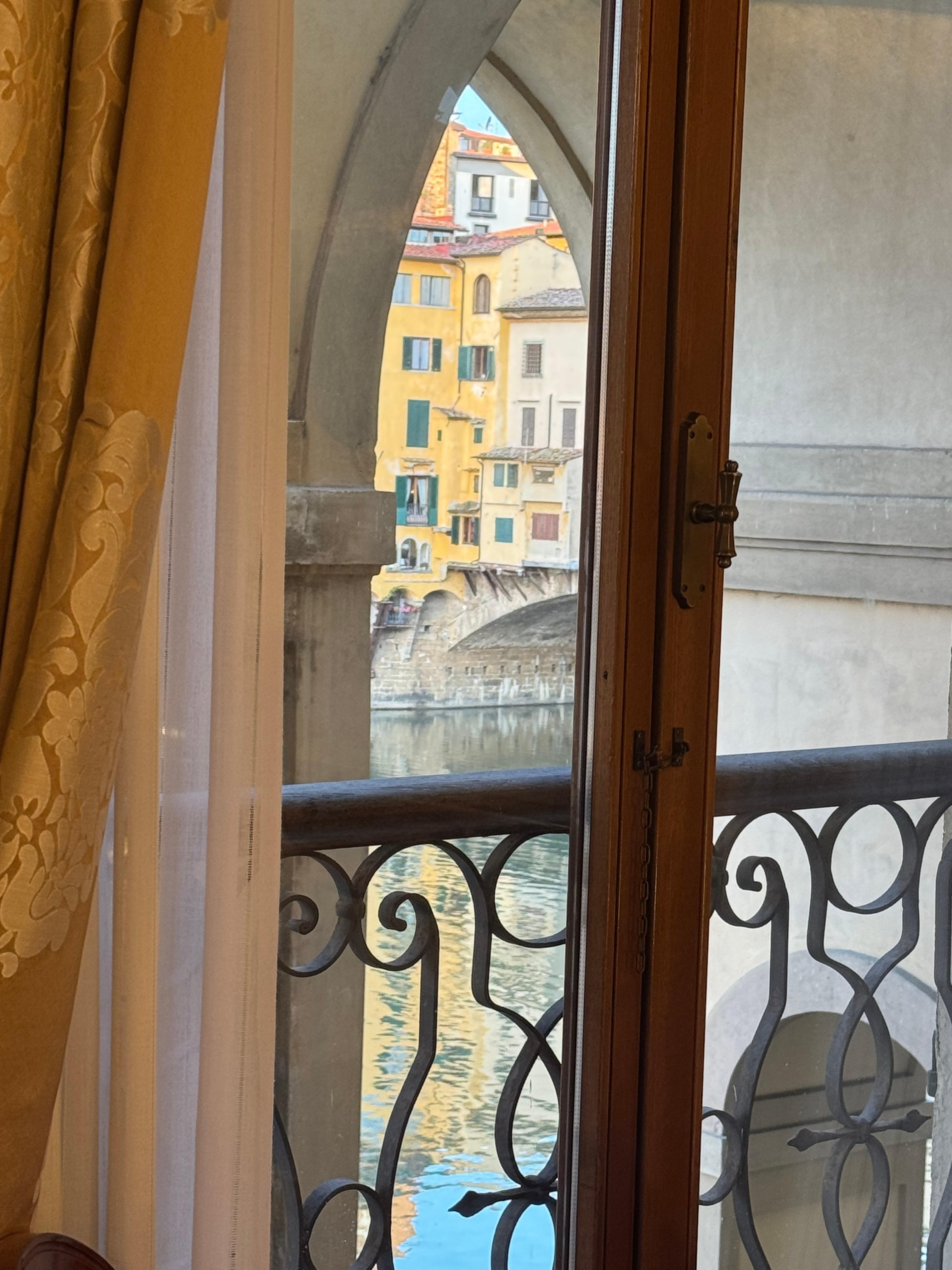 View from breakfast room