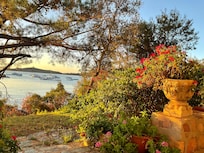 La belle vue de la terrasse