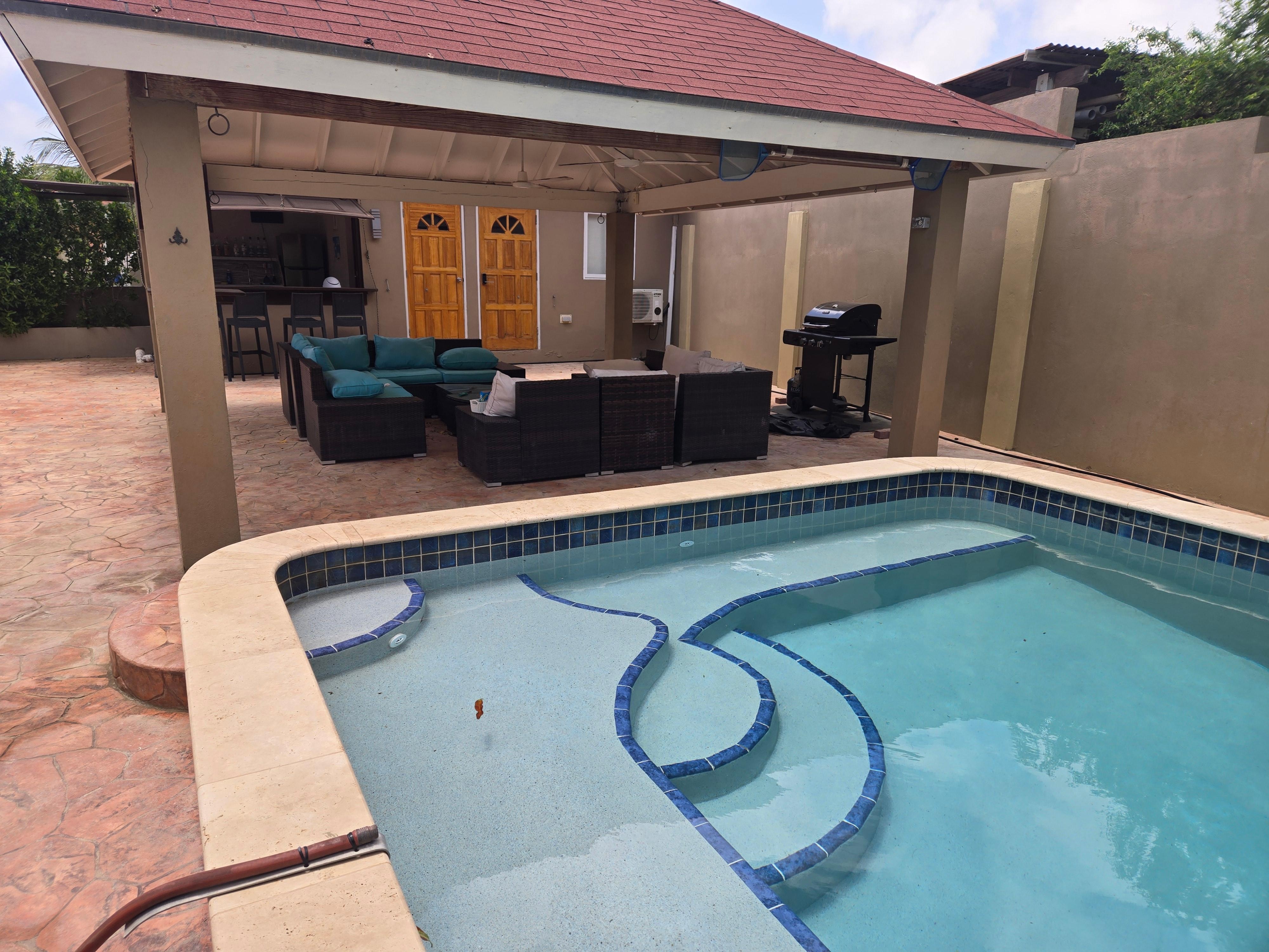 Outback yard and pool