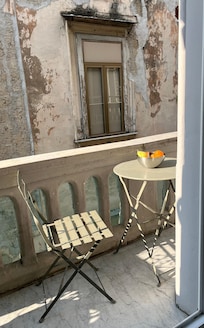 a little spot to enjoy the view and sun at Palazzo Massa