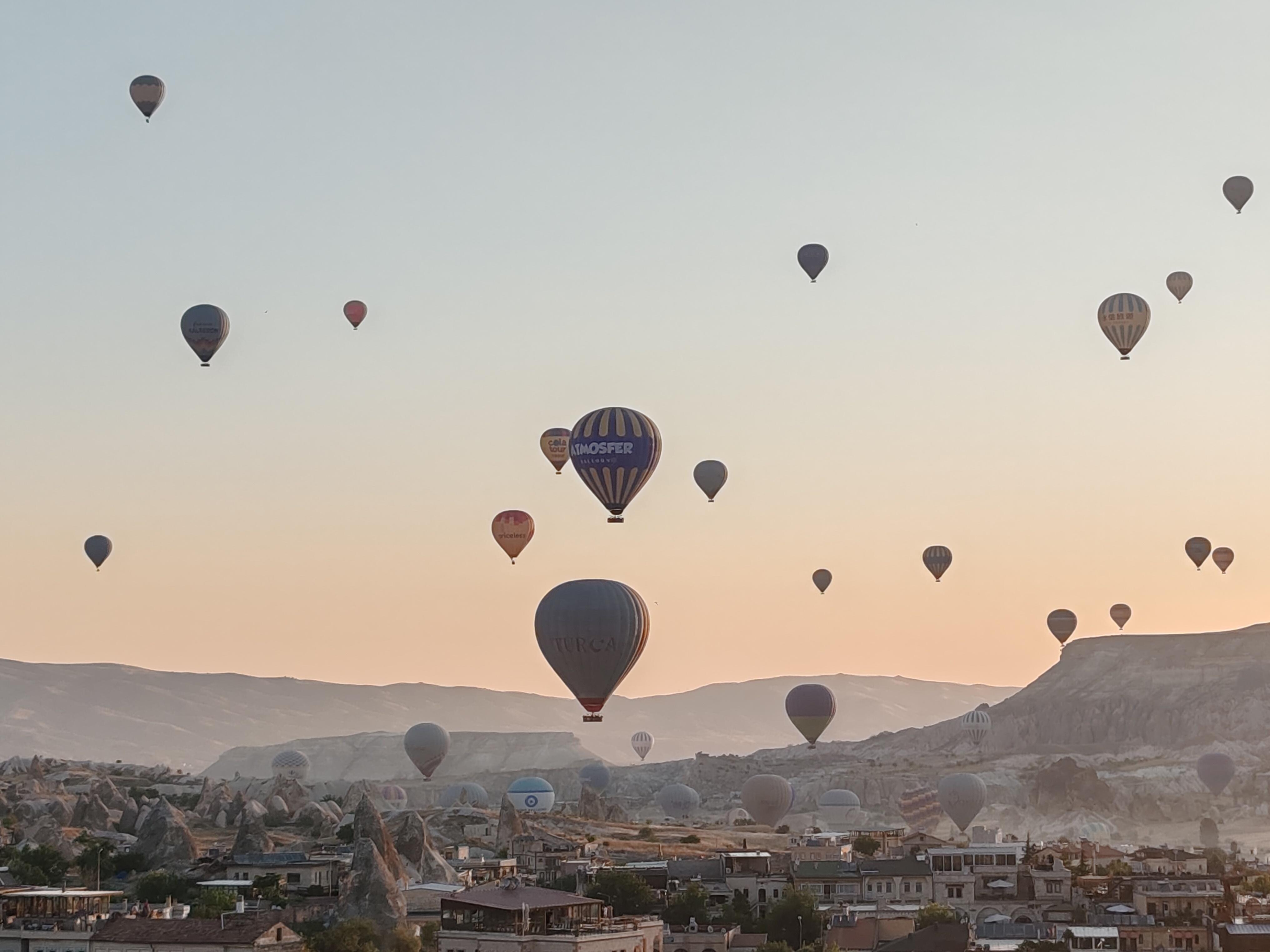 Globos desde terraza