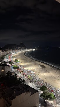 View from my room at night