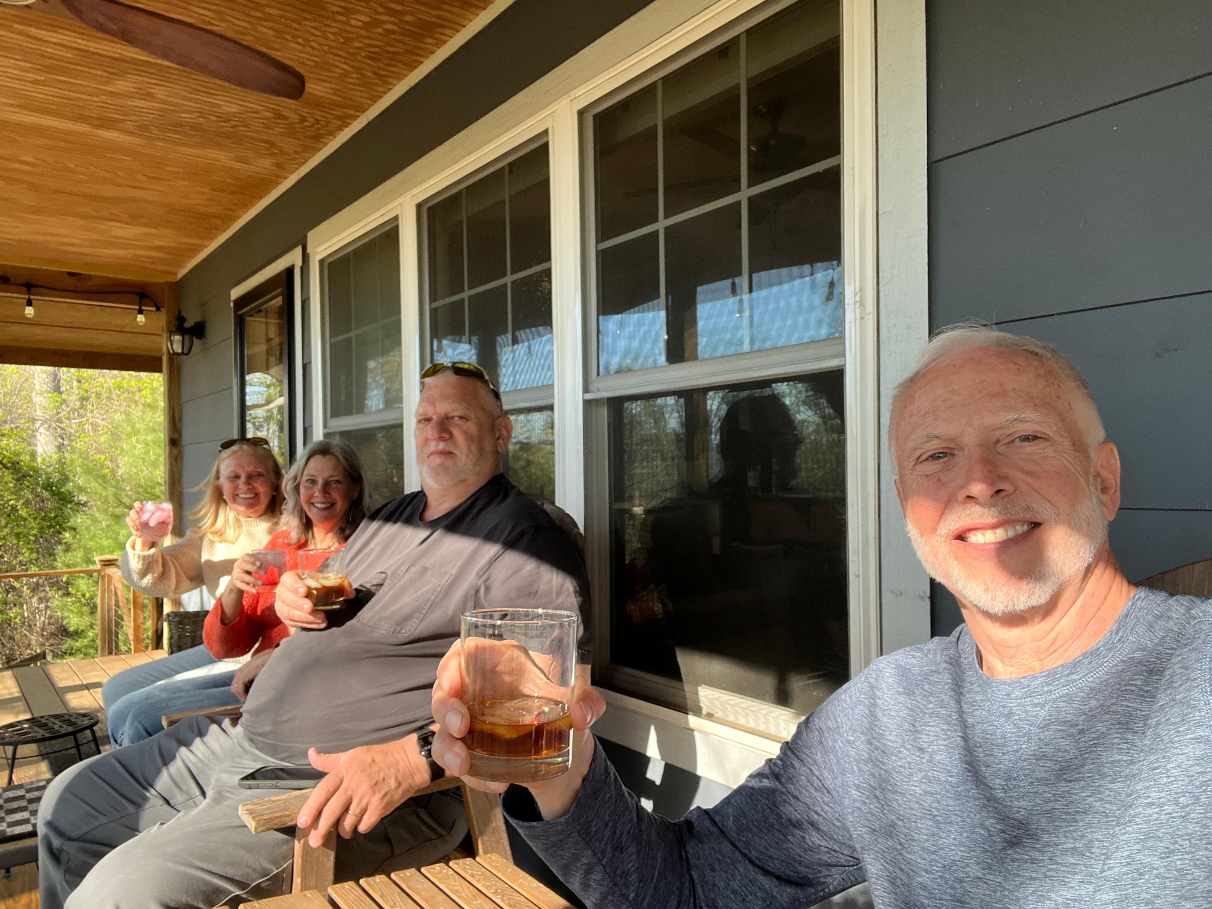 Enjoyed the porch time !