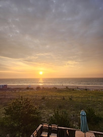 Sunrise from second story bedroom.