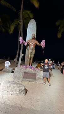 With Duke the legend