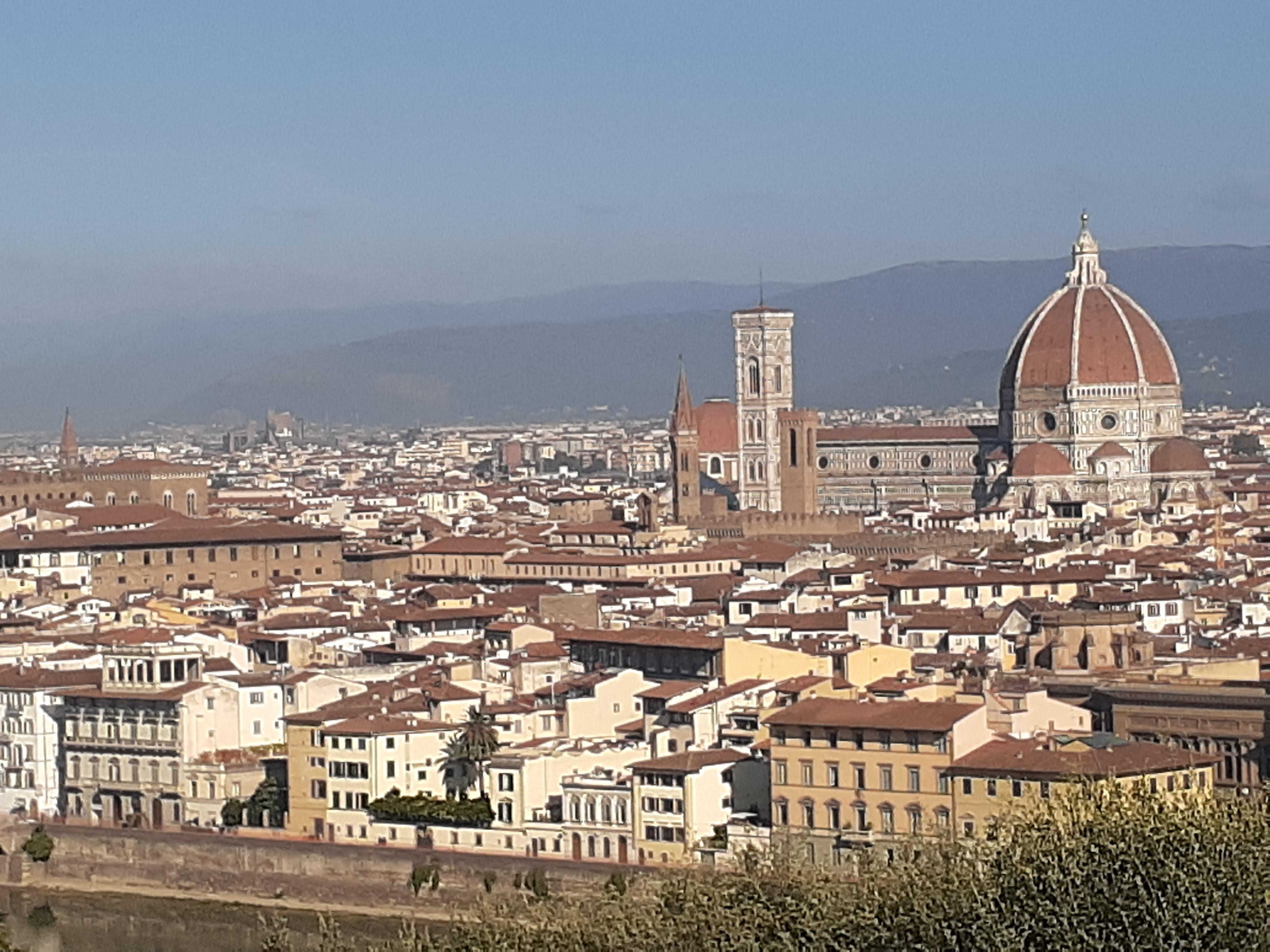 View from Piazzale Michelangelo 