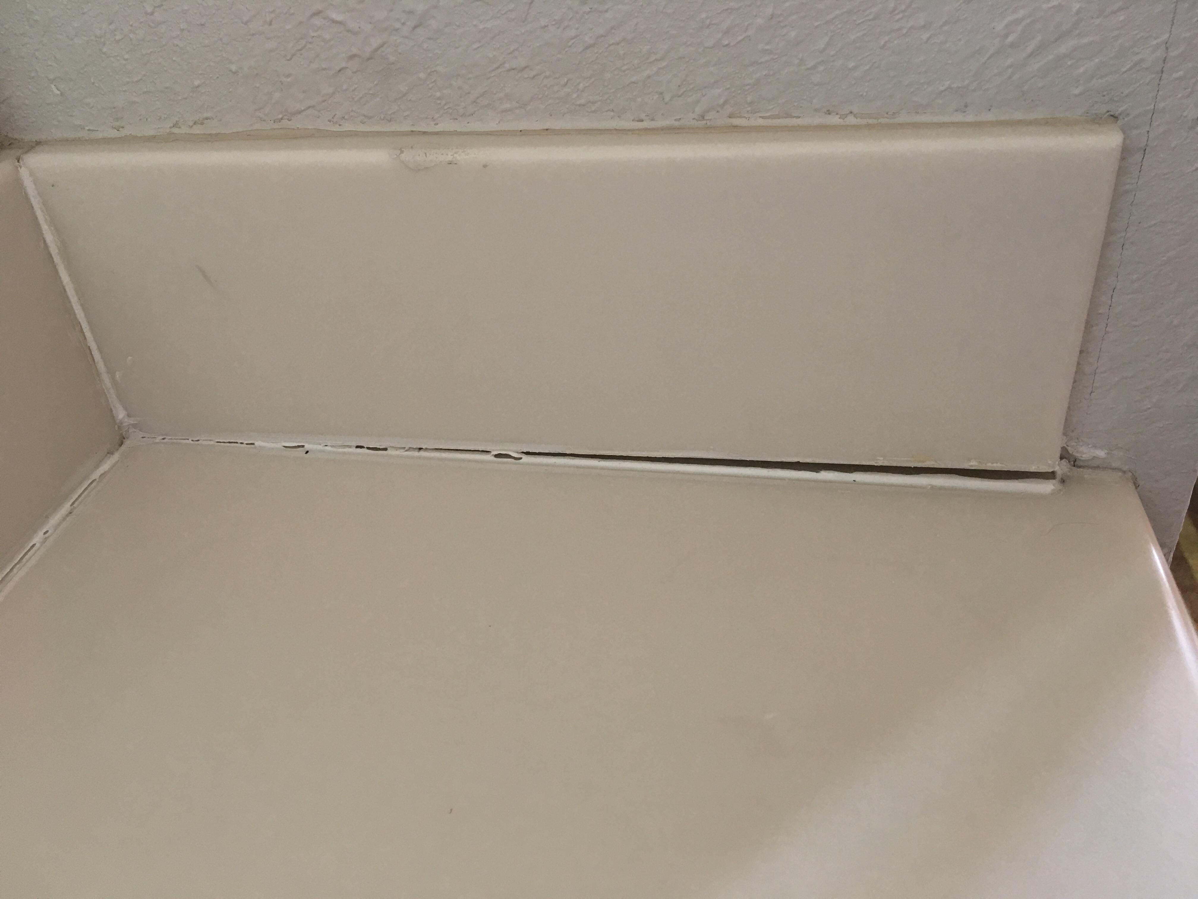 Vanity falling off the wall