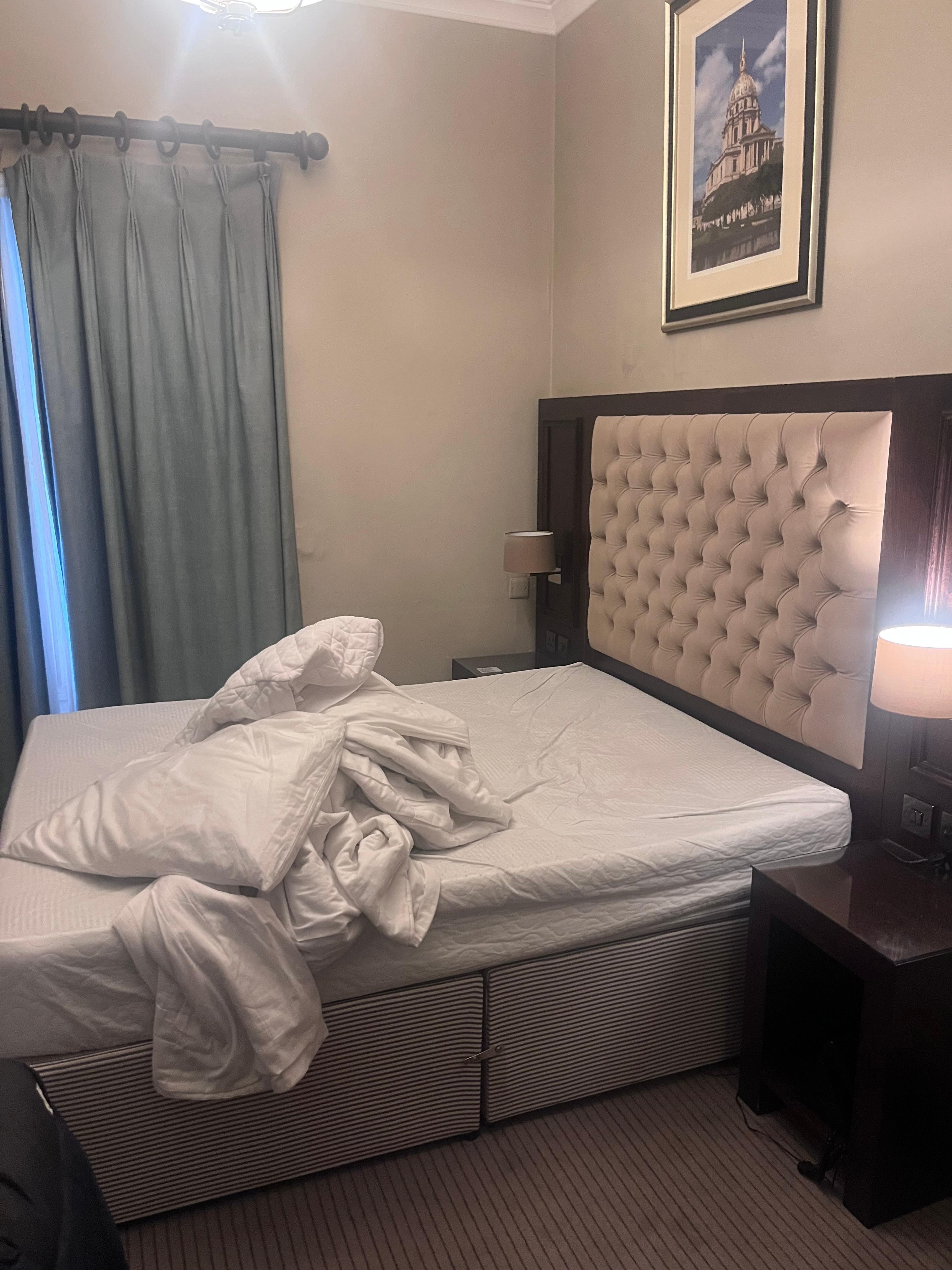 My room had been stripped whilst at breakfast, came back to freshen up before I checked out to find this!