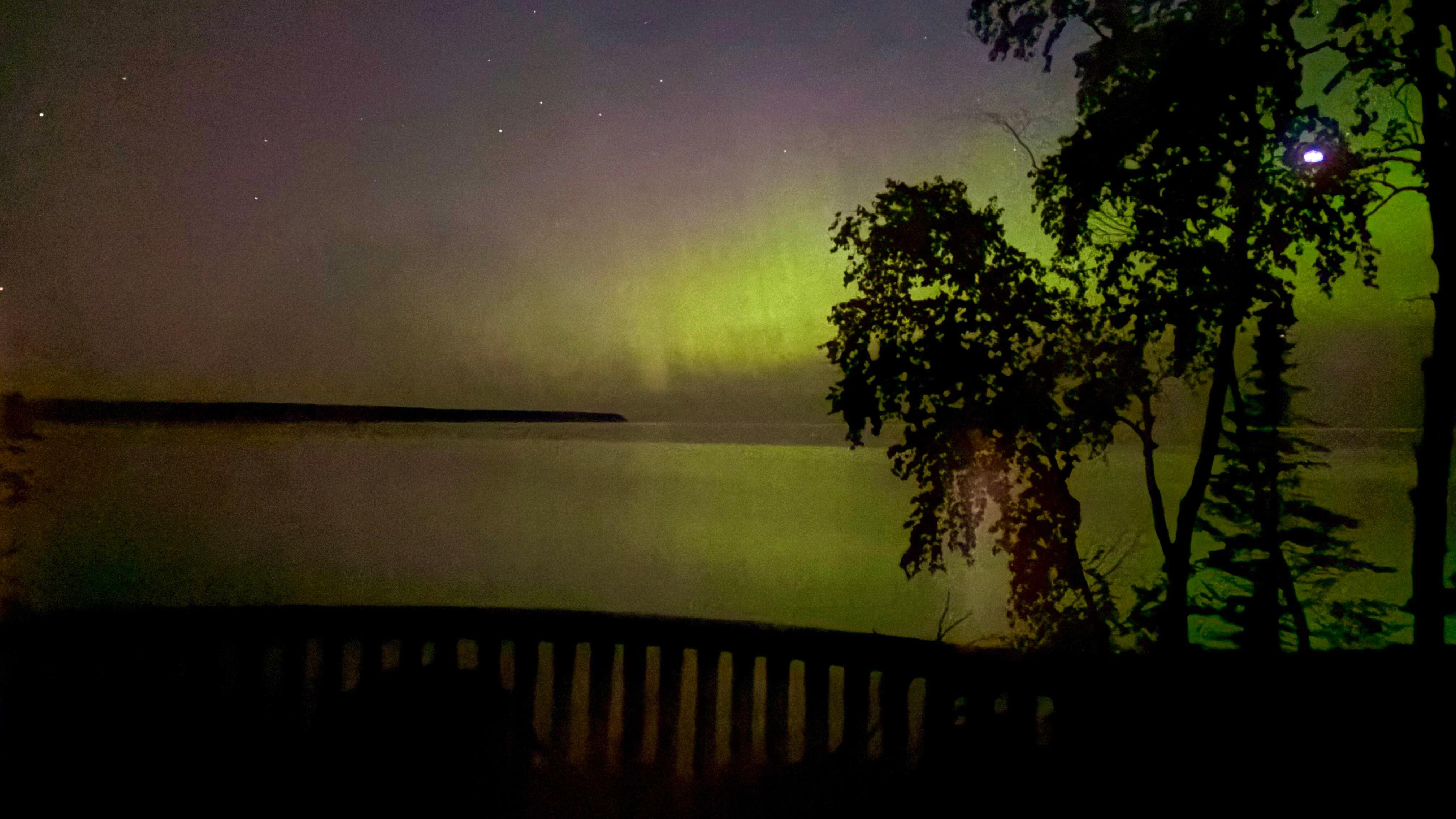 Taken from upstairs deck