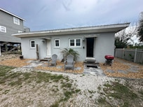 Cottage from S. Fletcher. Lock on door on this side.